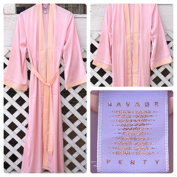 🌟Like New Savage X Fenty Maxi Robe Size XS/S - Picture 4 of 12